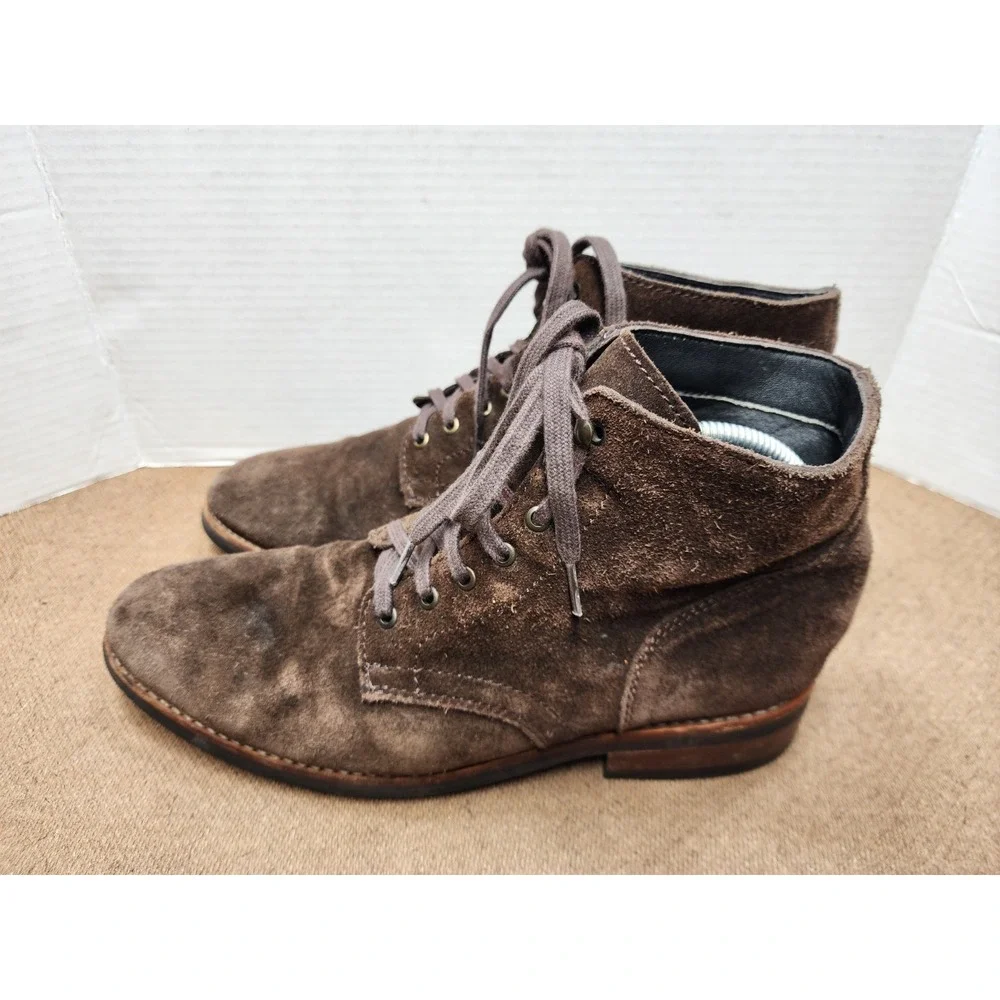 Thursday Boot Co President Mens Size 10 Brown Suede Lace Up Casual